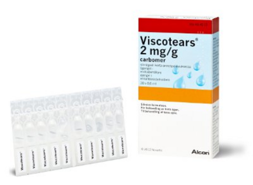 Viscotears Silmägeeli 2 mg/g (30 x 0,6 ml)