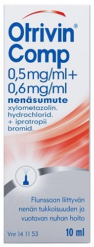 Otrivin Comp Nenäsumute 0,5/0,6 mg/ml (10 ml)