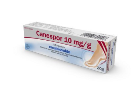 Canespor Emulsiovoide 10 mg/g (20 g)