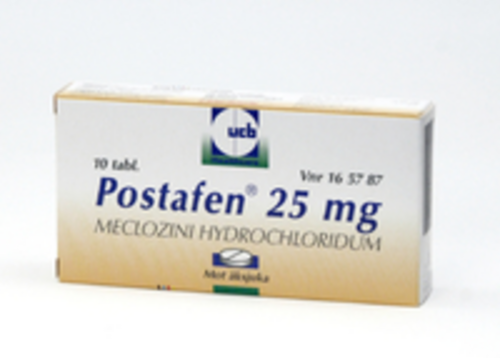 POSTAFEN tabletti 25 mg 10 fol