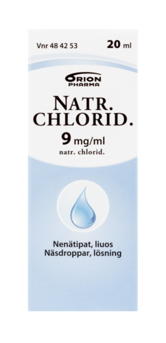 Natriumkloridi Nenätipat 9 mg/ml (20 ml)