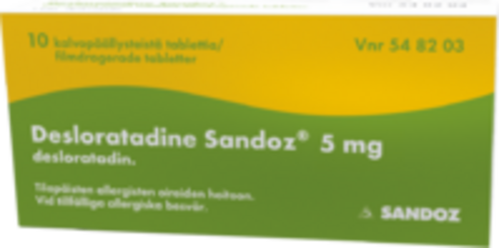 Desloratadine Sandoz 5 mg (30 tabl)