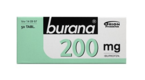 Burana 200 mg (50 tabl)