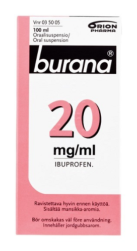 Burana Oraalisuspensio 20 mg/ml (100 ml)