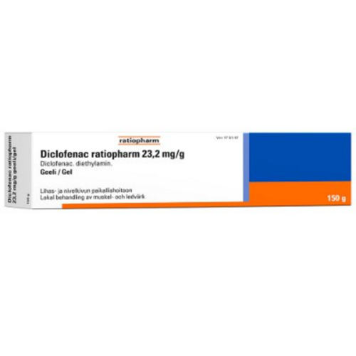 Diclofenac ratiopharm Geeli 23,2 mg/g (150 g)