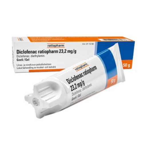 Diclofenac ratiopharm Geeli 23,2 mg/g (50 g)