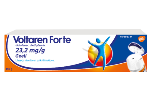 Voltaren Forte Geeli 23,2 mg/g (150 g)