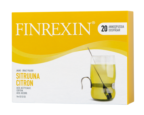 Finrexin Sitruuna (20 annospussia)