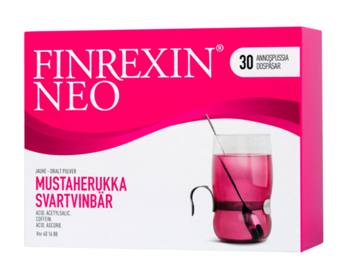 Finrexin Neo Mustaherukka (30 annospussia)