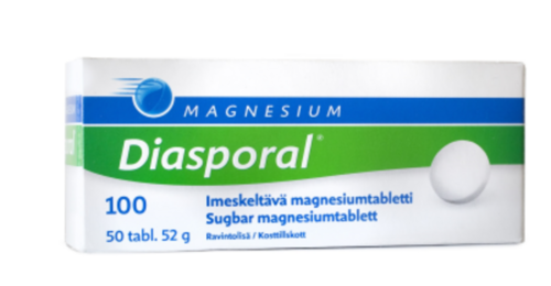 Diasporal Magnesium (100 imeskelytabl)