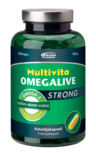 Multivita Omegalive Strong (100 kaps)