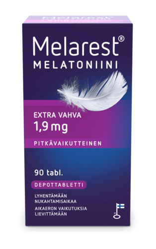 Melarest 1,9 mg Pitkävaikutteinen (90 tabl)