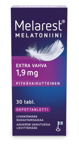 Melarest 1,9 mg Pitkävaikutteinen (30 tabl)