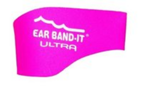Ear Band-it Ultra M (4-9v) hot pink 1 kpl