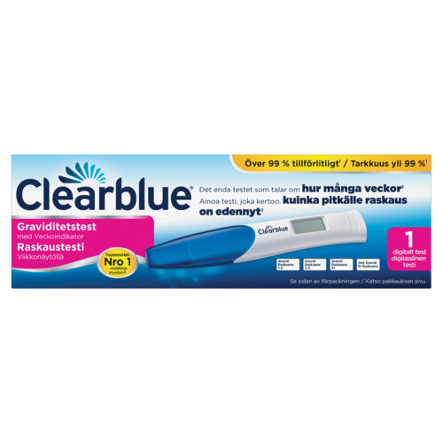 Clearblue Digitaalinen raskaustesti viikkonäyttö (1 kpl)