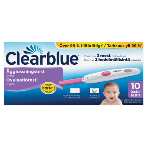 Clearblue Ovulaatiotesti Digital (10 kpl)