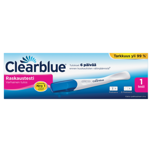 Clearblue Early Detection Raskaustesti (1 kpl)