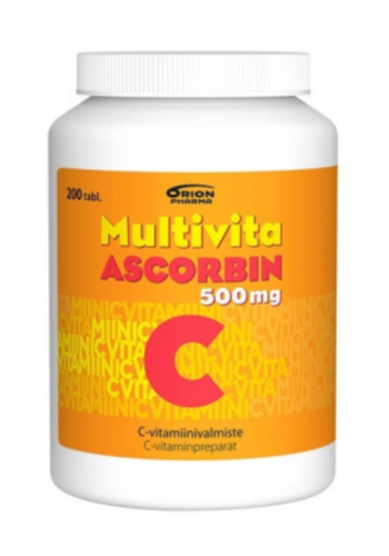 Multivita Ascorbin 500 mg (200 tabl)