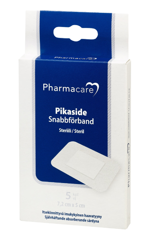 Pharmacare Pikaside 7,5x5 cm (5 kpl)