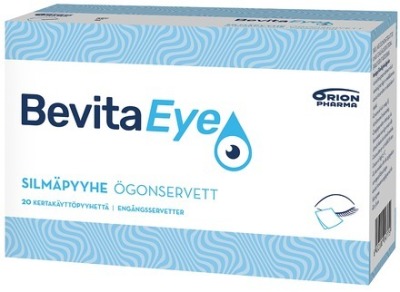 Bevita Eye Silmäpyyhe (20 kpl)