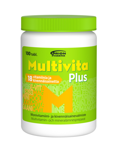 Multivita Plus Monivitamiini (100 tabl)