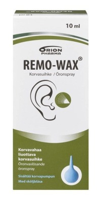 Remo-Wax Korvasuihke + korvapumppu (10 ml)
