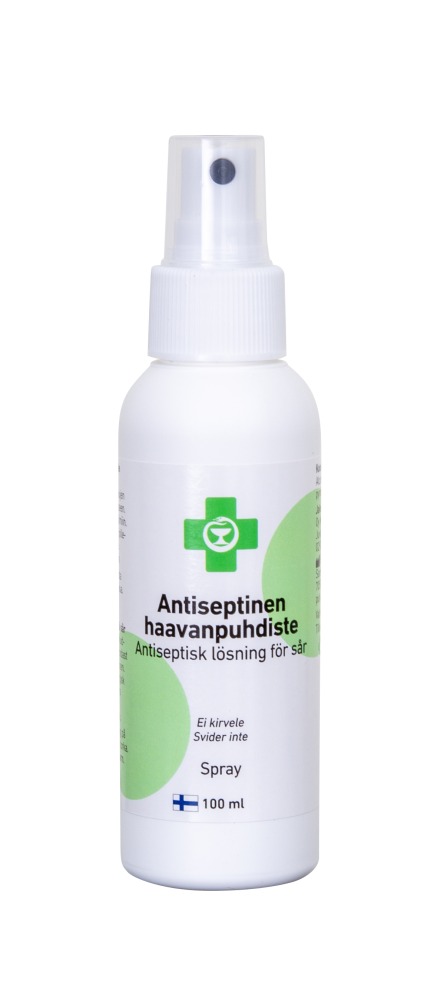 APTEEKKI Antiseptinen haavanpuhdistespray (100 ml)