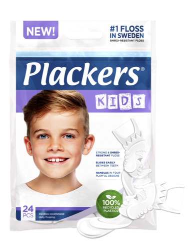 Plackers Kids Hammaslankain (24 kpl)