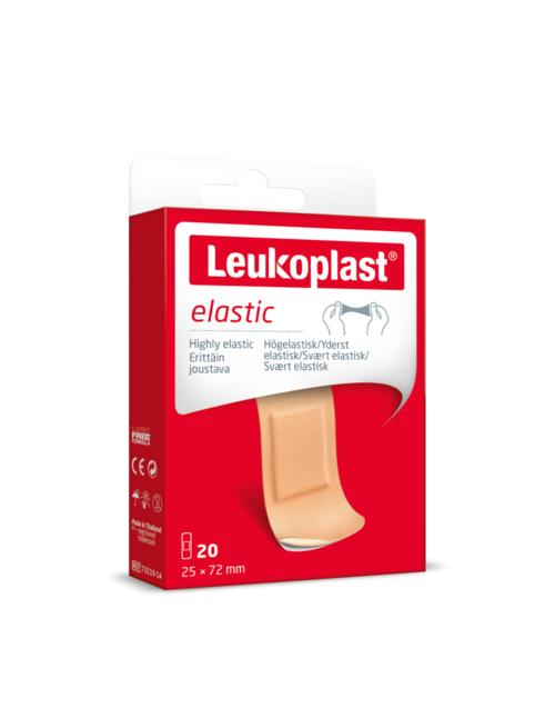 Leukoplast Elastic 2,8 x 7,2 cm (20 kpl)