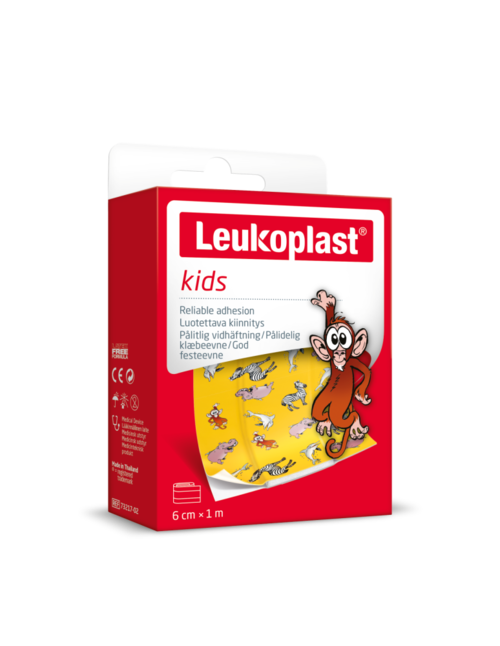 Leukoplast Kids Laastari 6 cm x 1 m (1 kpl )