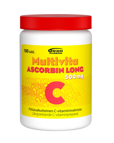 Multivita Ascorbin Long 500 mg (100 tabl)