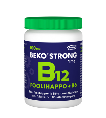 Beko Strong B12+Foolihappo+B6 (100 tabl)