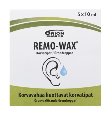 Remo-Wax Korvatipat (5x10 ml)