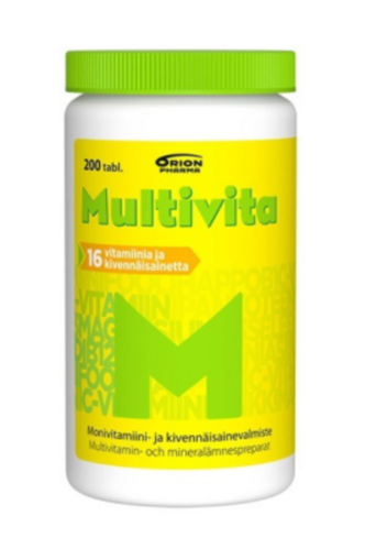 Multivita Monivitamiini (200 tabl)