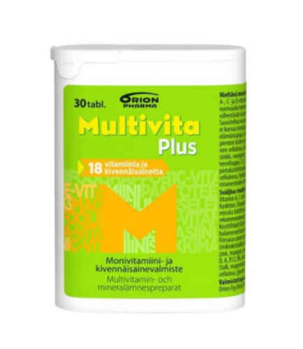 Multivita Plus Monivitamiini (30 tabl)
