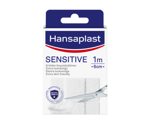 Hansaplast Sensitive Length Laastari 1 m x 6 cm (1 rll)