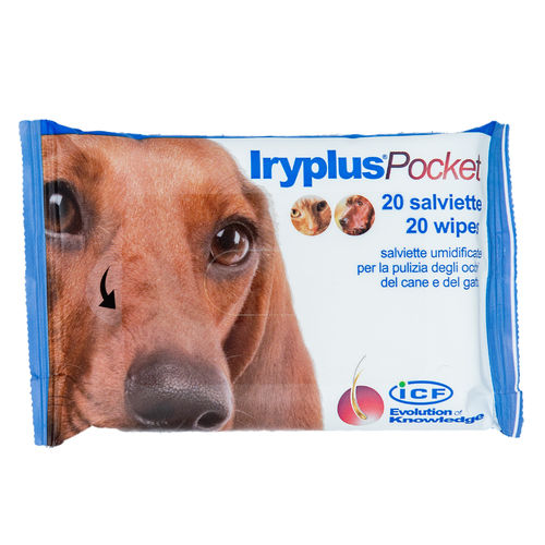 Iryplus Pocket Silmänpuhdistuspyyhkeet (20 kpl)