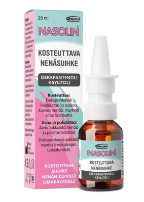 Nasolin Kosteuttava Nenäsuihke (20 ml)