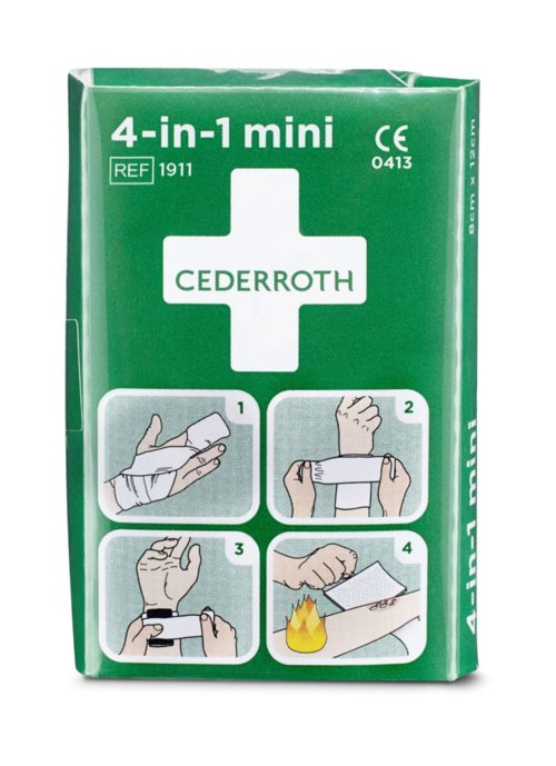 Cederroth 4-in-1 Pieni ensiapuside (1 kpl)