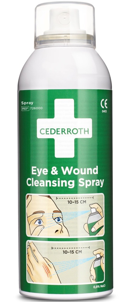 Cederroth Silmän ja haavan huuhteluspray (150 ml)