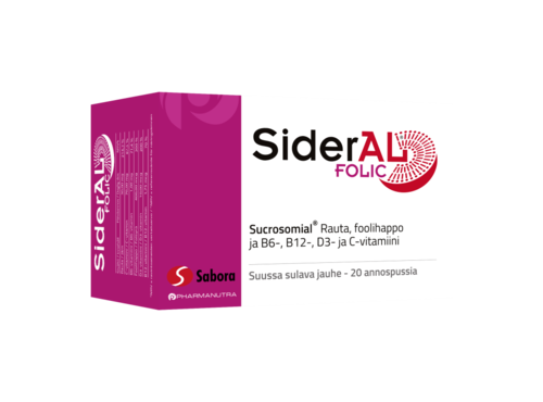 SiderAL Folic 30 mg (20 kpl)