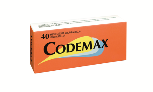 Codemax Imeskeltävä pastilli (40 kpl)