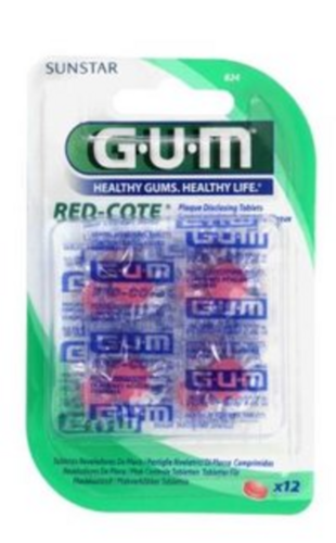 Gum 824MA Red Cote (12 kpl)