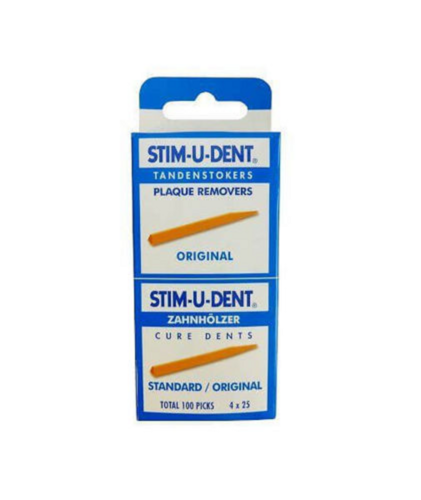 Hammastikut Stim-U-Dent (4x25 kpl)