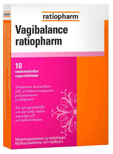 Vagibalance ratiopharm Emätintabletti (10 kpl)
