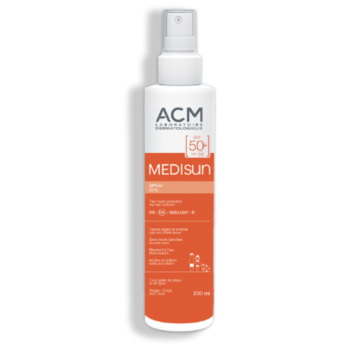 ACM Medisun SPF50+ Cream Spray Aurinkovoide (200 ml)