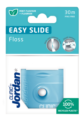 Clinic by Jordan 30m Easy Slide Floss hammaslanka 1 kpl