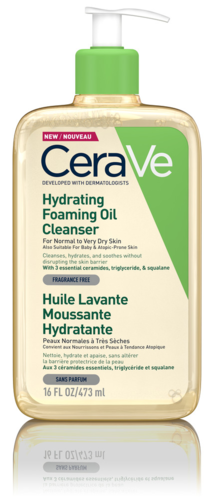 CeraVe Hydrating Foaming Oil Cleanser (473 ml)