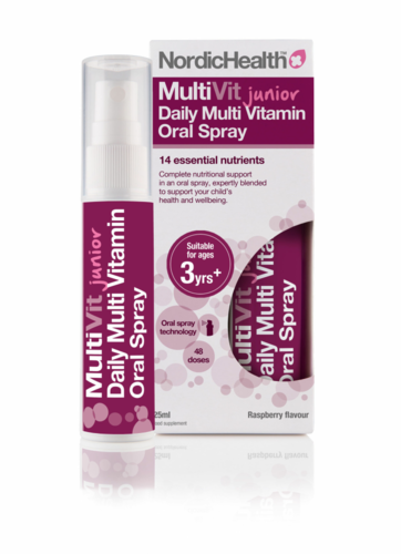 Nordic Health MultiVit Junior -suihke (25 ml)