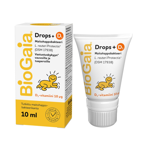 BioGaia Drops+D3 (10 ml)
